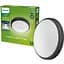 Світильник Philips Doris Outdoor Ceiling 6W 40K Black IP54 HV для вуличного використання чорний (929003190901) - мініатюра 3