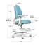 Детское кресло Evo-Kids Mio Ergo Blue (Y-507 KBL) - миниатюра 2