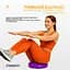 Балансувальна масажна подушка EasyFit фіолетова - мініатюра 5