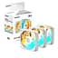 Вентилятор Gigabyte EZ Chain RVS Fan 120 Ice 3-Pack White (GP-GBT EZRVSFAN1203 ICE) - миниатюра 3