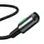 Кабель Baseus Zinc Fabric Magnetic Cable USB to Lightning 1.5A 2m CALXC-B01 Black - мініатюра 3