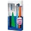 Ортодонтичний набір Curaprox Ortho Kit: Ортодонтична щітка Curaprox CS 5460 Ortho Ultrasoft + Монопучкова щітка CS 1009 Single & Sulcular + Набір йоржиків + Орто-воск - мініатюра 1