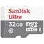 Карта памяти SanDisk microSDHC 32GB UHS-I Ultra A1 (SDSQUNR-032G-GN3MN) [109275] - миниатюра 1