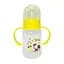 Пляшечка для годування з ручками Mega Zayka MGZ-0205(Yellow) жовтий, 150 мл - мініатюра 1
