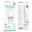 Сетевое зарядное устройство для Borofone BA99A Breeze single port PD20W charger белый - миниатюра 2