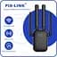 Ретранслятор Pix-Link X300R2 300Мбіт/с 2.4ГГц Чорний (UNRWSW020403B 7706) - мініатюра 4