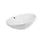 Умивальник Qtap Dove 630x415x160 White QT06118168W, Білий - мініатюра 4