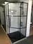 Душова кабіна Dusel DL197HBP Black Matt Paint 900x900x1900, Чорний матовий, Універсальна, прозрачний, Чорний матовий, 90x90 - мініатюра 2