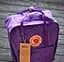Рюкзак міський Fjallraven Kanken 16 л Classic Темно-фіолетовий - мініатюра 5