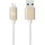 Кабель USB-A to Lightning Lab.C Starp Cable A.L Champagne Gold 1.2 м (LABC-505-GL_N) - мініатюра 1