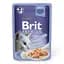 Влажный корм для кошек Brit Premium Salmon Fillets Jelly филе лосося в желе 85 г - миниатюра 1
