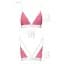 Спортивный топ с двойными бретелями Passion PS007 TOP pink L - миниатюра 4