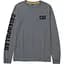 Кофта Caterpillar Trademark Banner Longsleeve Grey Heather XL (1103-1510034-004-XL) - мініатюра 1