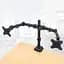 Настольное крепление кронтшейн для двух мониторов VESA держатель UKC Desk Mount 9629 17-33 - миниатюра 8