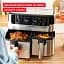 Аерогриль Tefal Easy Fry Dual Essential 2700 Вт чорний (EY901N10) - мініатюра 3