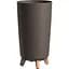 Горщик для квітів Prosperplast Gracia Tubus Slim Eco Wood кавовий (70801-4625) - мініатюра 1