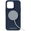 Чехол-накладка Njord Salmon Leather MagSafe Case Blue для iPhone 14 Pro Max (NA44SL01) - миниатюра 6