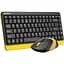 Комплект (клавіатура+мишка) A4Tech FG1110 USB Bumblebee - мініатюра 2