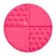 Коврик для слизывания и медленного питания Waudog Silicone 211х211х30 мм розовый - миниатюра 3