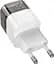 Адаптер живлення - зарядний пристрій Hoco C125a 25 W 1 USB-C прозорий чорний - мініатюра 1