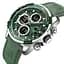 Наручний годинник чоловічий Naviforce Fly ArmyGreen Сріблястий (2743) - мініатюра 2