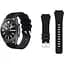 Черный ремешок Plix для смарт-часов Samsung Galaxy Watch 3 45mm SM-R840NZKASEK - черный (WB957000) - миниатюра 1