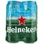 Уценка. Набор пива светлое Heineken Original пастеризованное фильтрованное 5% 4 шт. х 0.5 л  - миниатюра 1