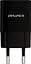 Сетевое зарядное устройство AWEI C-810 Travel charger + Micro cable 1USB 2.4A Black - миниатюра 1