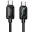 Дата кабель Hoco U146 Mundo Type-C to Type-C 60W (1.2m) Black - мініатюра 1