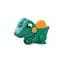 Детская игрушка "Динозаврик" Bambi HE797001(Green-1) 8 см, двигает головой - миниатюра 1