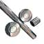Двері в нішу Koer SR SD06-120x220-TR-01 прозоре скло Easy Clean 8 мм, хром KR5367, універсальні, прозорий, хром - мініатюра 5