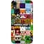 Чохол Demsky Minecraft collage для Apple iPhone XR (6.1) - мініатюра 1