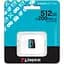 Карта пам'яті MicroSDXC 512GB UHS-I/U3 Class 10 Kingston Canvas Go! Plus R200/W160MB/s (SDCG4/512GBSP) - мініатюра 3