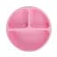 Набір дитячого силіконового термостійкого посуду 6 предметів Pink (16608) - мініатюра 2