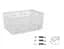 Корзина Violet House Ажур White, 5 л, білий (0501 №1 Ажур W б/кр. 5 л) - мініатюра 2