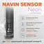 Электрический полотенцесушитель Navin Retro 500x800 Sensor левый, черный муар 10-012033-4860, Черный матовый, Левое, Электронный - миниатюра 4