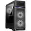 Корпус Zalman N5 OF чорний, без БЖ, Mid Tower, для ATX / Micro ATX / Mini ITX, 2xUSB 2.0, 1xUSB 3.0, 3x120 мм білий LED Fan, бічна - мініатюра 1