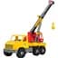Машинка Tigres City Truck Автокран жовта з червоним (39366) - мініатюра 1