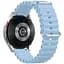 Ремешок для Xiaomi Haylou LS01LS02 - голубой ширина крепления 20мм силикон Watchbands Hump (W37-4WB78427662) - миниатюра 1