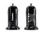 Автомобильное зарядное устройство для Remax Mini USBx2 2.4A/1A Black - миниатюра 1