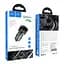 Автомобильное зарядное устройство Hoco Z42 Light road dual port digital display PD20W + QC3.0 car charger Темно-серый - миниатюра 3