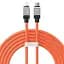 Кабель Baseus CoolPlay Series Fast Charging Cable Type-C to Lightning 20W 2m CAKW000107 Orange - миниатюра 1