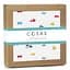 Пелюшки фланелеві Cosas Little Cars 80х100 см, білі - мініатюра 1