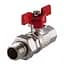 Кран кульовий прямий з американкою Selba 1/2″ КБ SL1509 - мініатюра 2