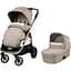 Коляска 2 в 1 Peg-Perego Veloce Mon Amour Belvedere з підставкою до люльки рожеве золото - мініатюра 1