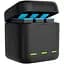 Зарядний пристрій Telesin 3-Channel Battery Charger для HERO 9/10/11 (GP-BCG-901) [76677] - мініатюра 1