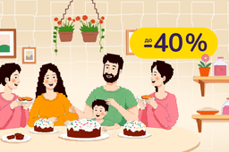 Готовимся к Пасхе со скидками до -40%