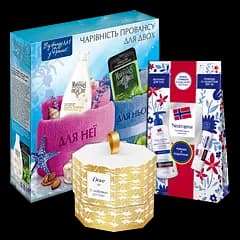 Подарункові набори косметики