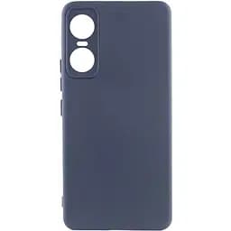 Чехол Silicone Cover Lakshmi Full Camera (A) для Tecno Pop 6 Pro Синий / Midnight Blue
