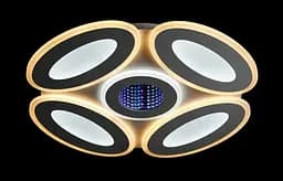 Люстра стельова LED Splendid Ray L78537/4+1, 200W, білий, сучасний стиль з пультом - мініатюра 4